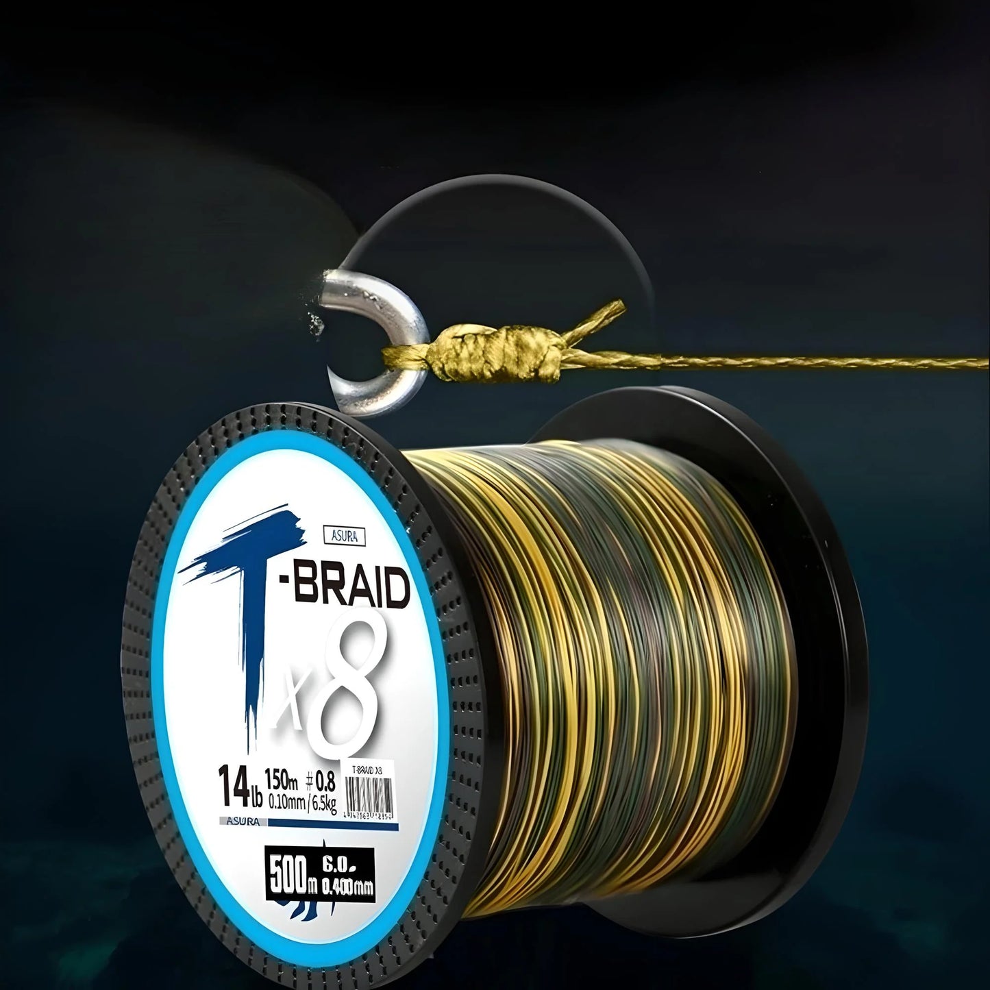 Tresse 8 brins haute performance multifilament ultrasensible ronde parfaite pêche précision spinning carnassiers black-bass perche brochet sandre casting distance lancer qualité premium résistance abrasion zéro mémoire nœuds solides finesse eau douce mer flottante sensibilité maximale