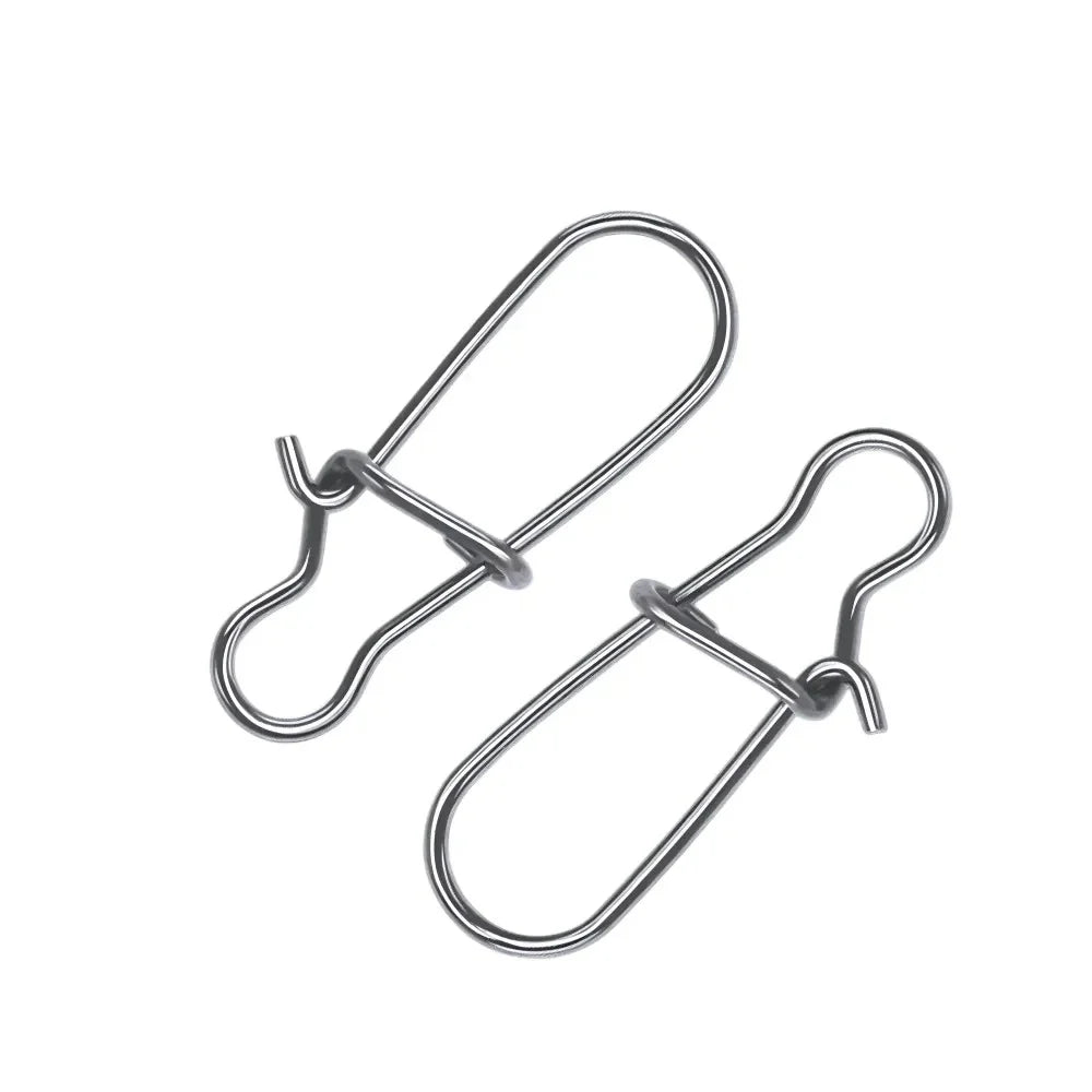 Agraffes ultra-fines acier inoxydable qualité premium pêche finesse truite perche chevesne changement rapide leurres attaches faciles montage instantané connexion solide résistance optimale accessoire essentiel spinning ultralight eau douce corrosion réduite légèreté parfaite design compact efficacité maximale rotation libre précision casting