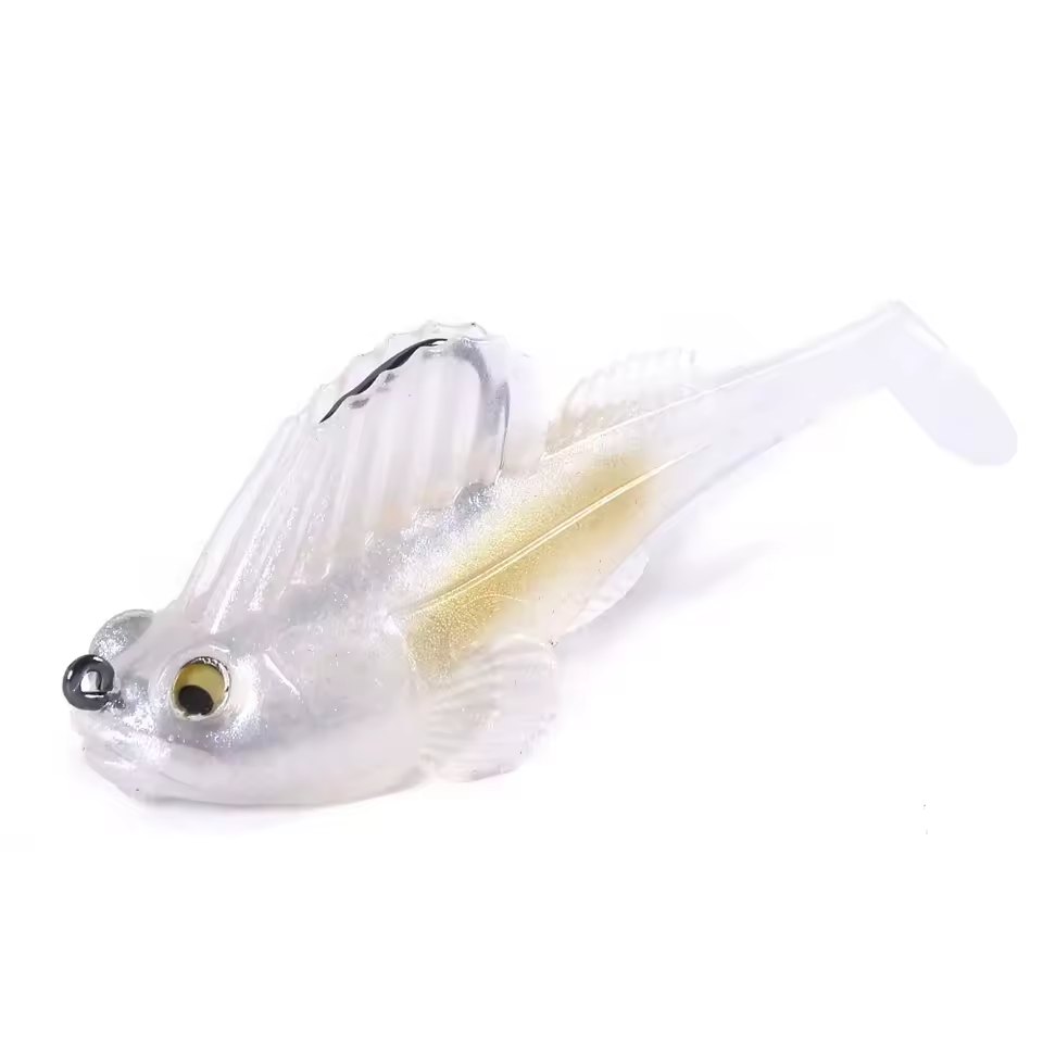 Leurre souple shad + hameçon 5,5cm - 7g