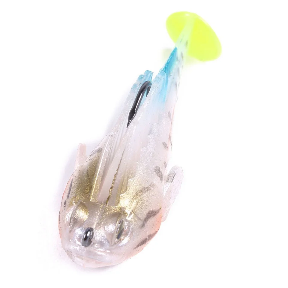 Leurre souple shad + hameçon 5,5cm - 7g