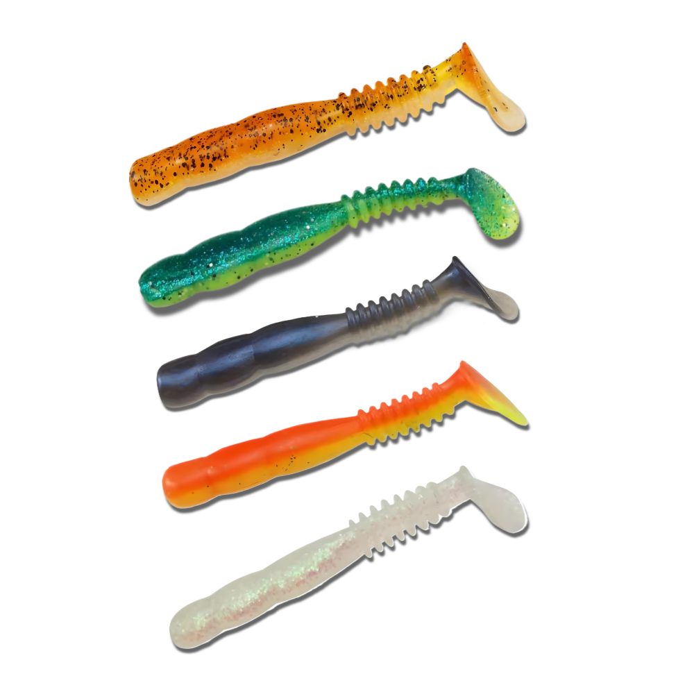 Leurre souple viber shad 5cm - 12pcs