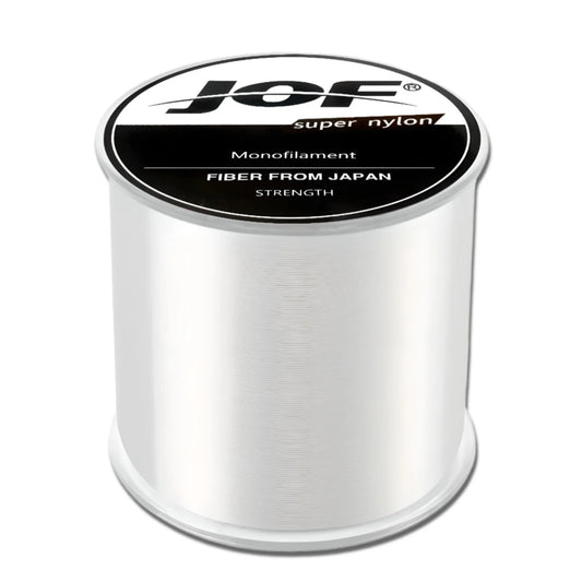 Fil de pêche nylon monofilament transparent résistant qualité premium bobine pêche eau douce mer