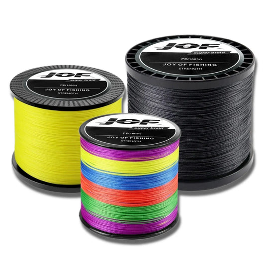 Tresse 4 brins haute performance multifilament résistante abrasion sensibilité maximale distance lancer précision pêche technique spinning carnassiers truite perche black-bass brochet eau douce mer qualité premium couleur visible nœuds solides zéro mémoire flottante