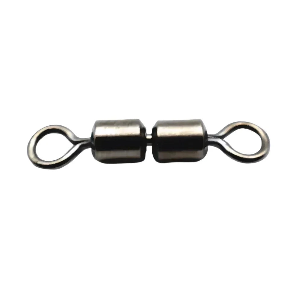 Emerillons double barile haute qualité acier inoxydable pêche truite perche carnassiers rotation ultra-fluide anti-vrillage parfait design compact résistance optimale roulements précision montage leurres appâts connexion solide combat poisson eau douce mer accessoire essentiel fiabilité totale spinning casting corrosion réduite durabilité maximale