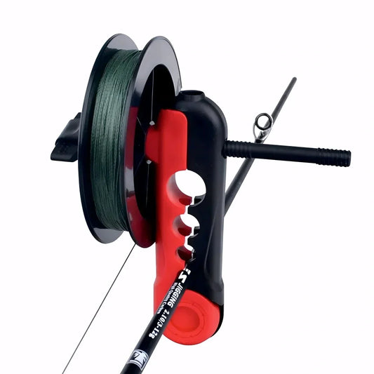 Enrouleur pour moulinet haute qualité aluminium aéronautique bobinoir professionnel remplissage parfait ligne précision optimale tension contrôlée fil nylon tresse fluorocarbone utilisation facile ergonomie parfaite équilibrage précis vitesse ajustable réduction mémoire ligne montage rapide accessoire essentiel pêcheur équipement solide durable compact léger maintenance moulinet efficacité remarquable finition soignée design fonctionnel économie temps effort