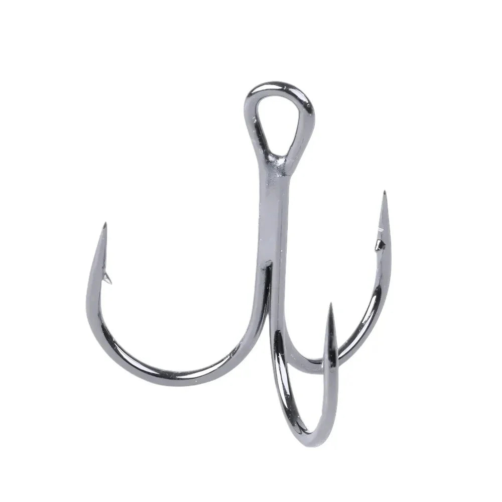 Hameçons triples robustes acier haute résistance qualité premium pêche carnassiers brochet sandre mer montage leurres durs cuillères pointes ultra-piquantes pénétration parfaite ferrage optimal combat poissons puissants résistance torsion corrosion finition anti-reflet piqûre instantanée design professionnel crochets multiples efficacité maximale accessoire essentiel pêcheurs exigeants fixation solide
