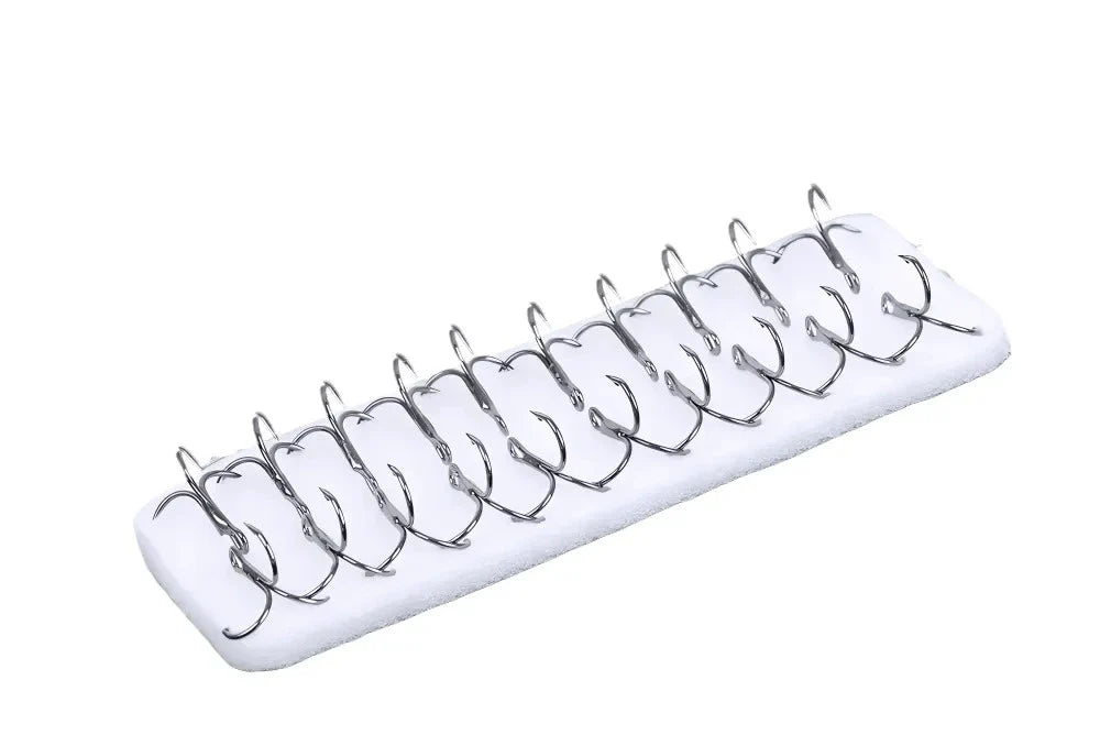 Hameçons triples robustes acier haute résistance qualité premium pêche carnassiers brochet sandre mer montage leurres durs cuillères pointes ultra-piquantes pénétration parfaite ferrage optimal combat poissons puissants résistance torsion corrosion finition anti-reflet piqûre instantanée design professionnel crochets multiples efficacité maximale accessoire essentiel pêcheurs exigeants fixation solide